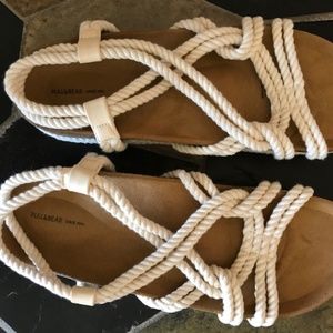 Pull & Bear Rope Sandals